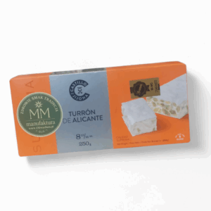turrón de alicante – hiszpański twardy nugat migdałowy 250g