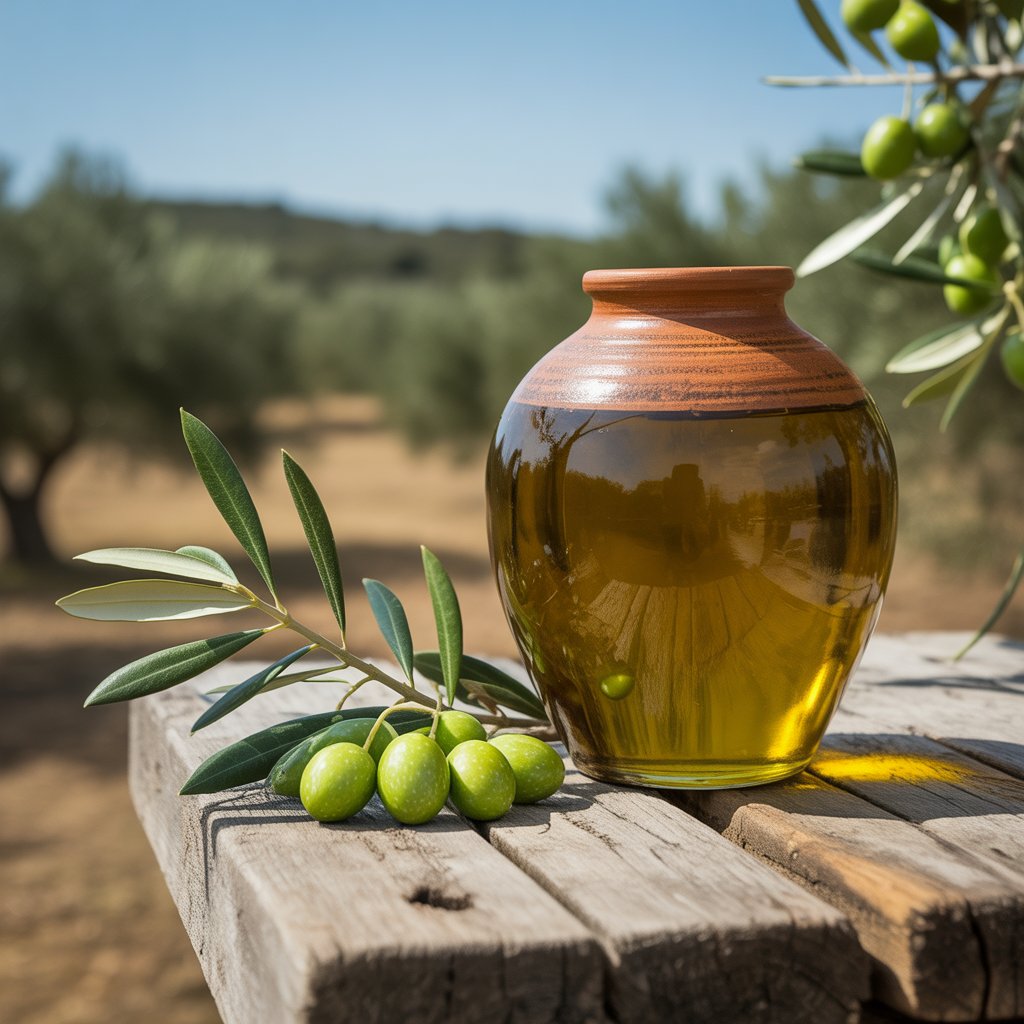 a photograph of a rustic earthenware jar cpje8fnps2uwgm3zcwye6g mnwh24hbqaqstbdqomganw