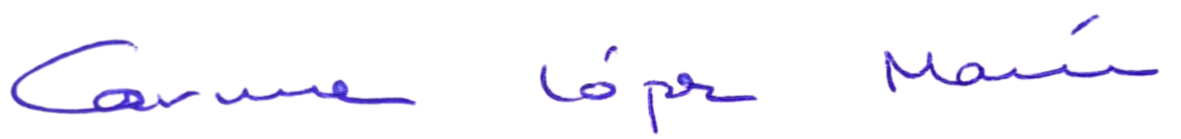 caren facsimile (150 x 50 mm)